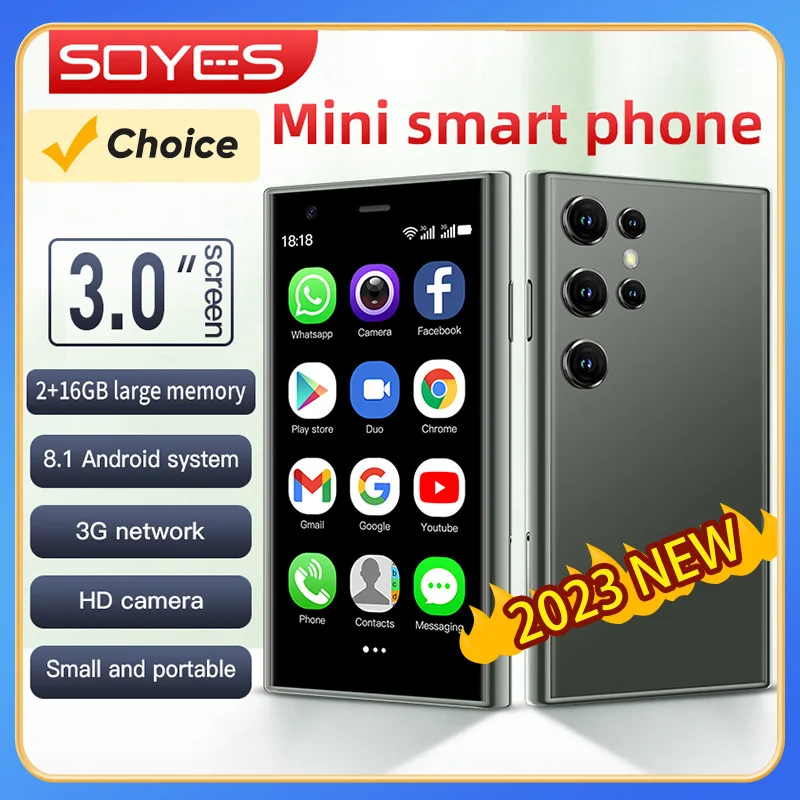SOYES S23 Pro Mini Smartphone: Uma Análise Real e Detalhada para Quem Procura um Celular Pequeno e Prático