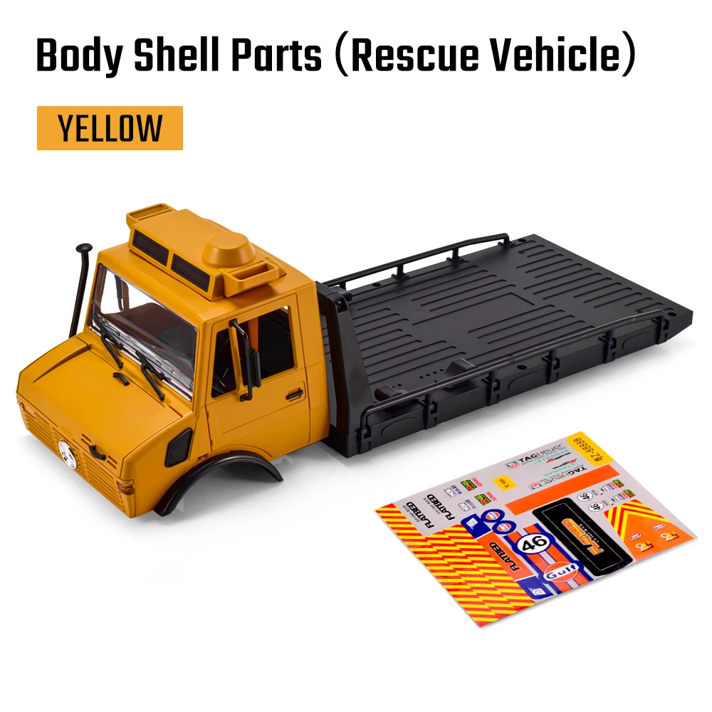 9IMOD RC Car Shell 1/18 RC Car Casing Rear Foor Panel Opening Design For C8823 1/18 RC Crawler Car Original Upgrade Parts