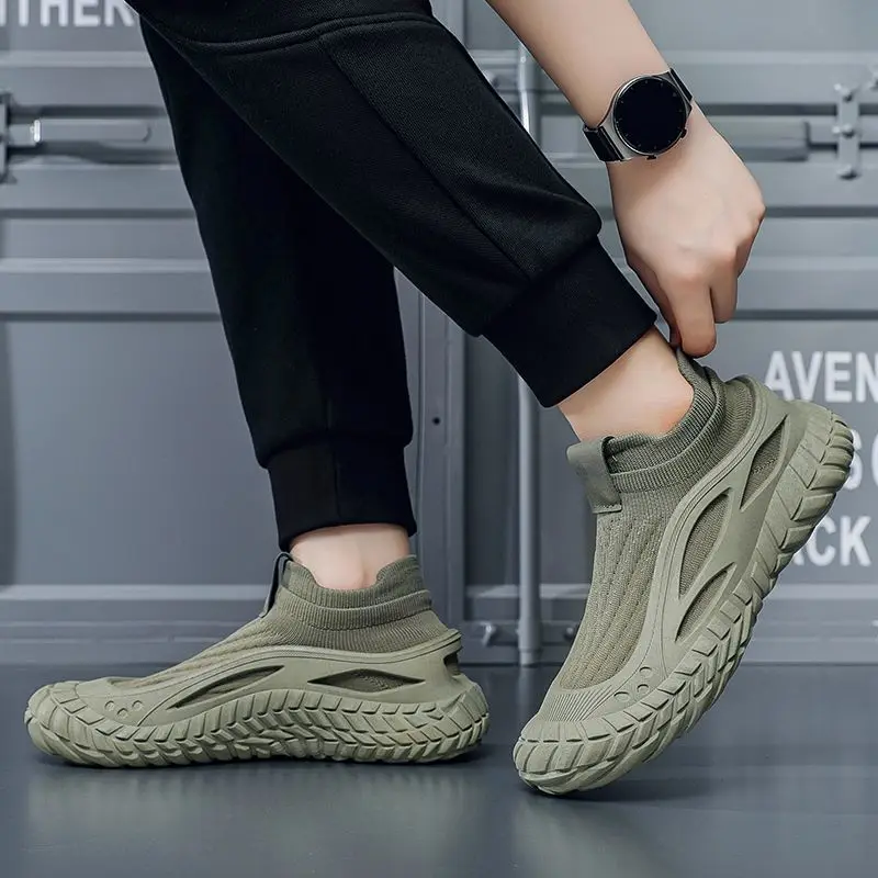 

Зеленые мужские повседневные кроссовки для бега, тренажерный зал, унисекс, летняя распродажа, прогулочная уличная корейская оригинальная дышащая мужская спортивная обувь