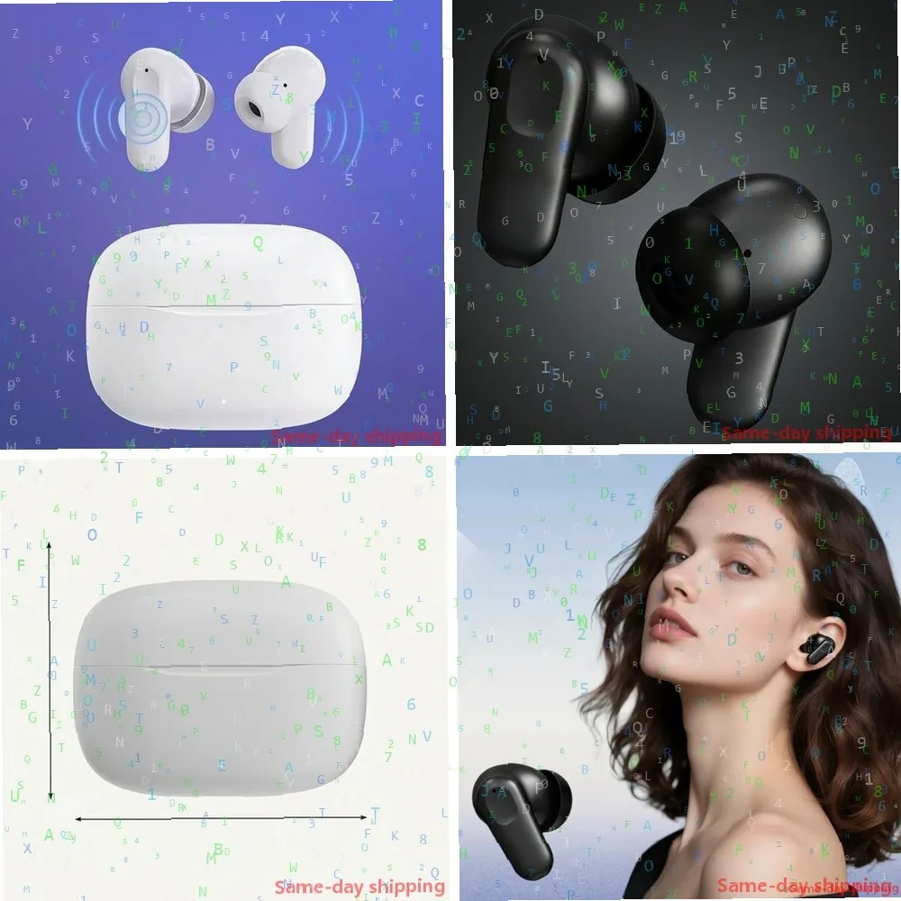 

Wireless Headphones, HD Stereo Sound, Noise Reduction Clear Calls, Touch Control, Long Battery Life Bluetooth Earphones
