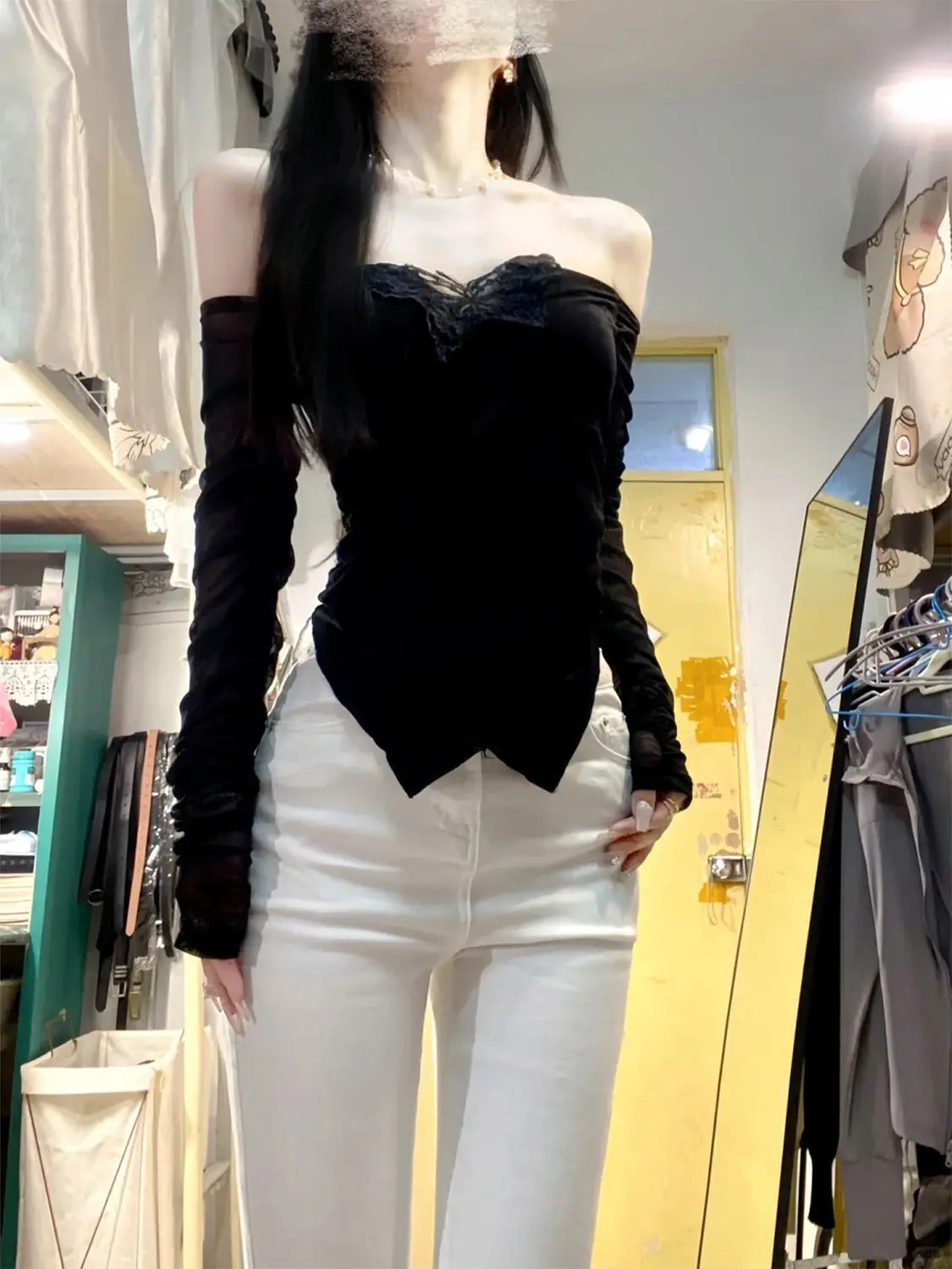 

Джинсы женские в японском стиле офисная работа деловые формальные женские джинсовые модные удобные элегантные шикарные базовые простые необходимые