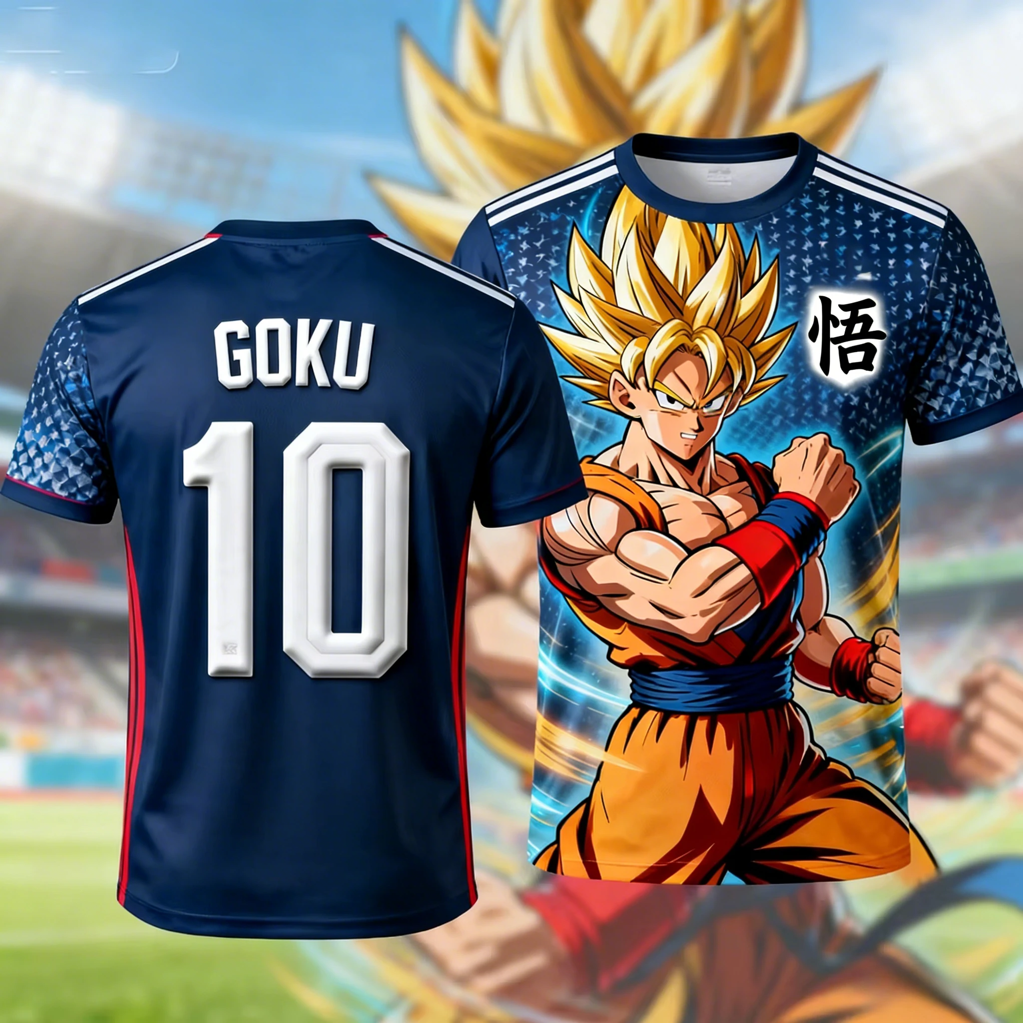 Camiseta con Estampado 3D de Dragon Ball Z Teen Gohan Super Saiyan, Unisex, Casual, de Manga Corta, Estilo Urbano, para Fans de DBZ, para el Verano