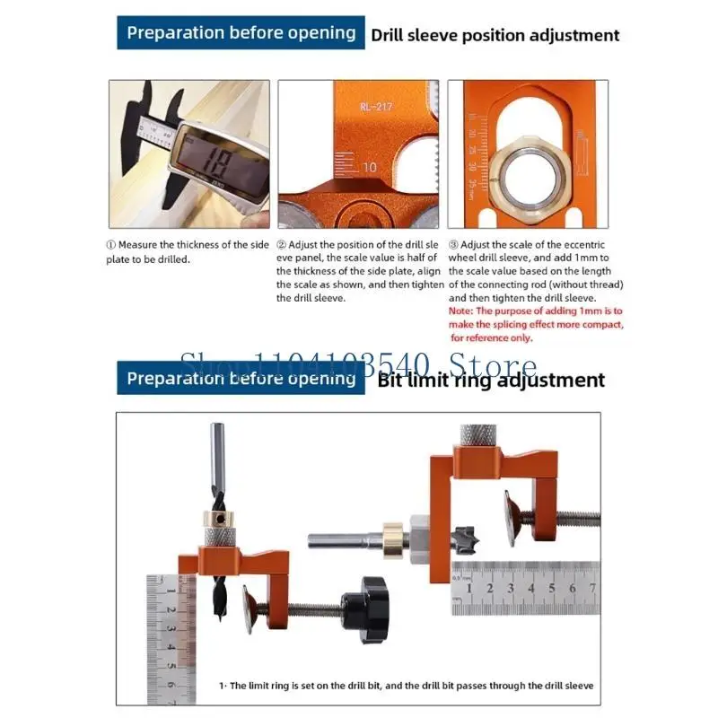 02DC Localizadores orifício perfuração