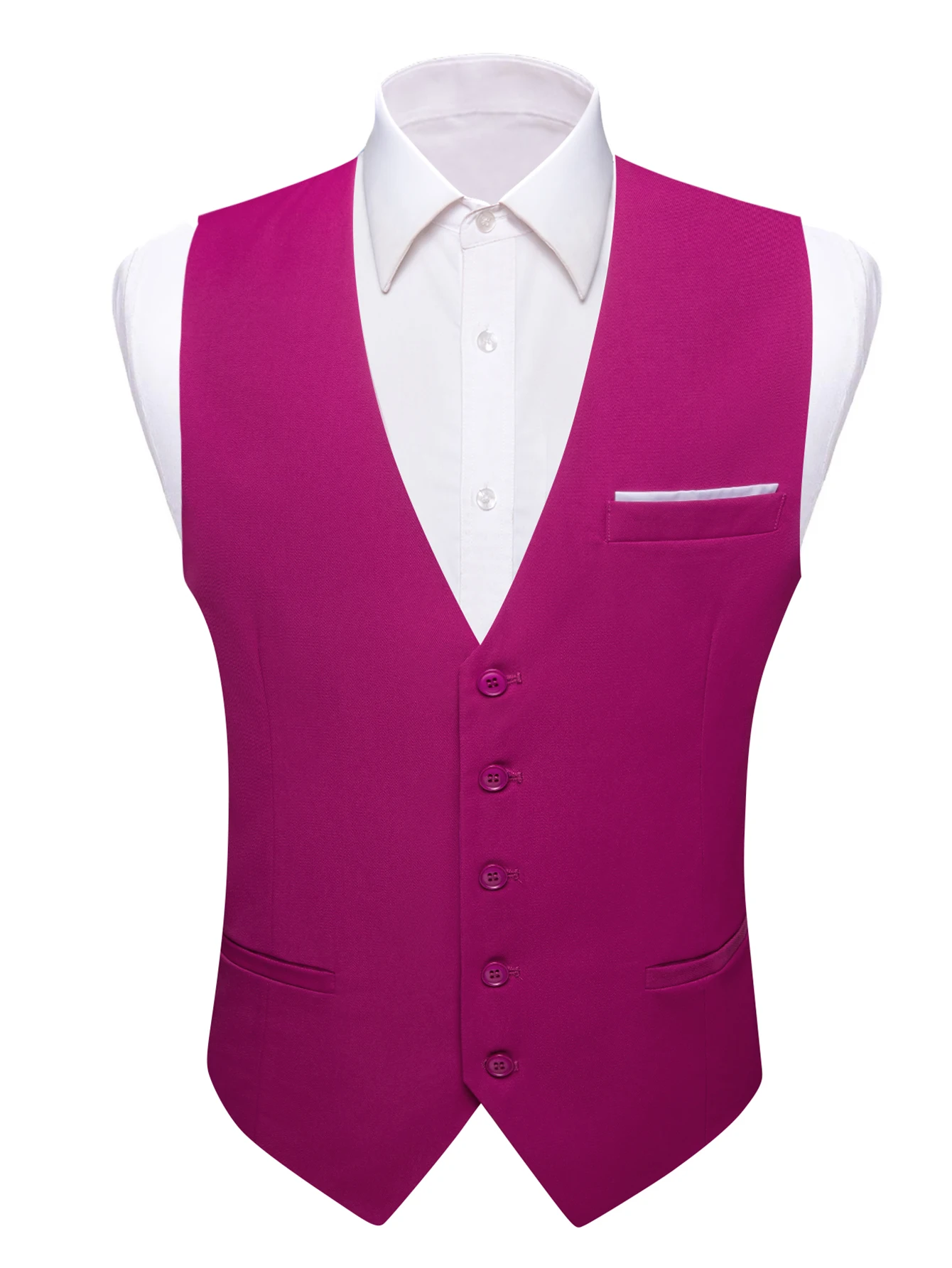 Men's Vest Essential Men's Waistcoat - Elevate Your Business & Formal Wardrobe Daily Wear Wedding Party Interview