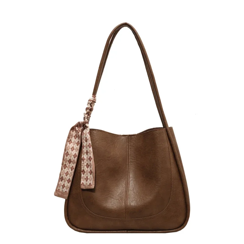 PU Zipper Tote Bags Ladies Bags on Sale 2024 High Quality Autumn Solid Wallet New Fashion High Capacity Casual Handbag