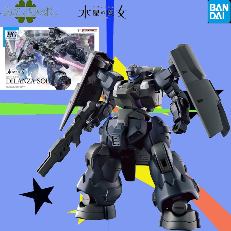 

GENUINE BANDAI 1/144 HG TWFM 21 DILANZA SOL HIGHLY PLAYABLE ASSEMBLY TOYS GIFT COLLECTIBLE MODEL