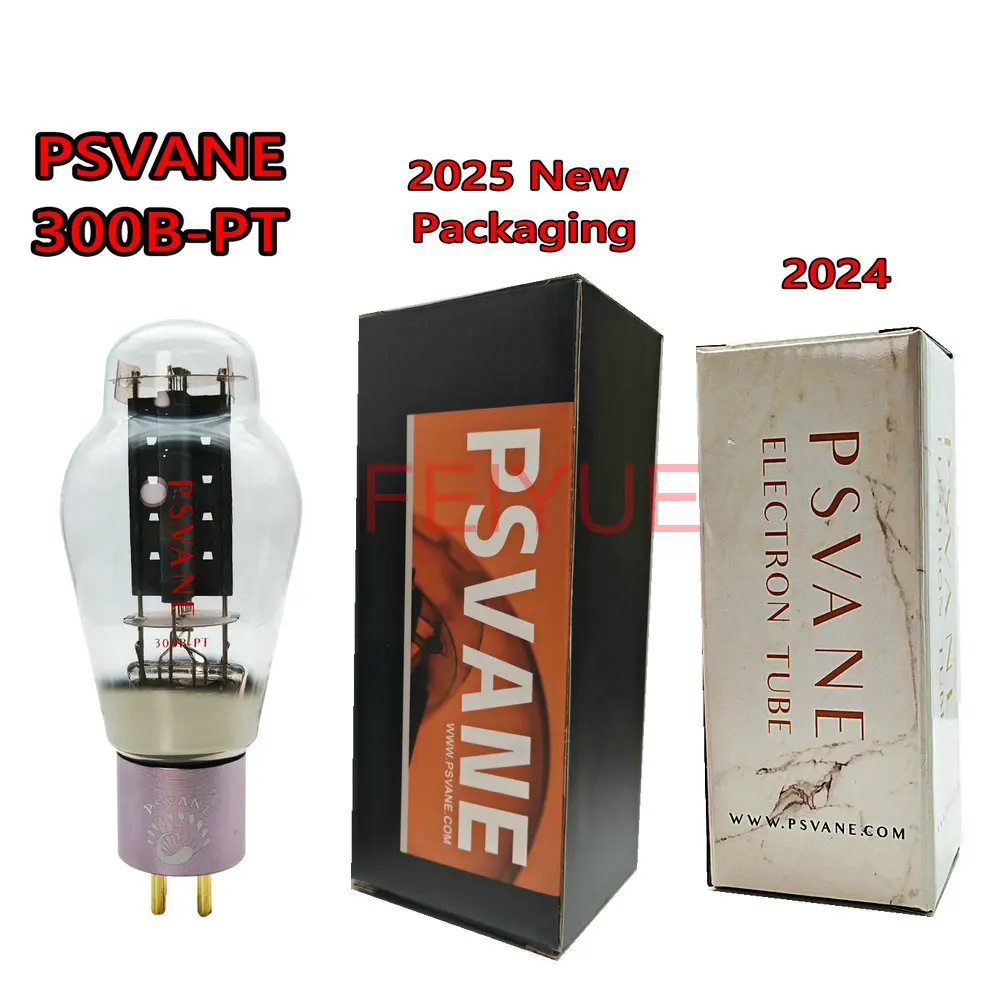 FEIYUE PSVANE 300B-PT tubo de electrones de vacío para tubo de Audio Hifi Vintage AMP DIY actualización Original prueba de fábrica par combinado nuevo