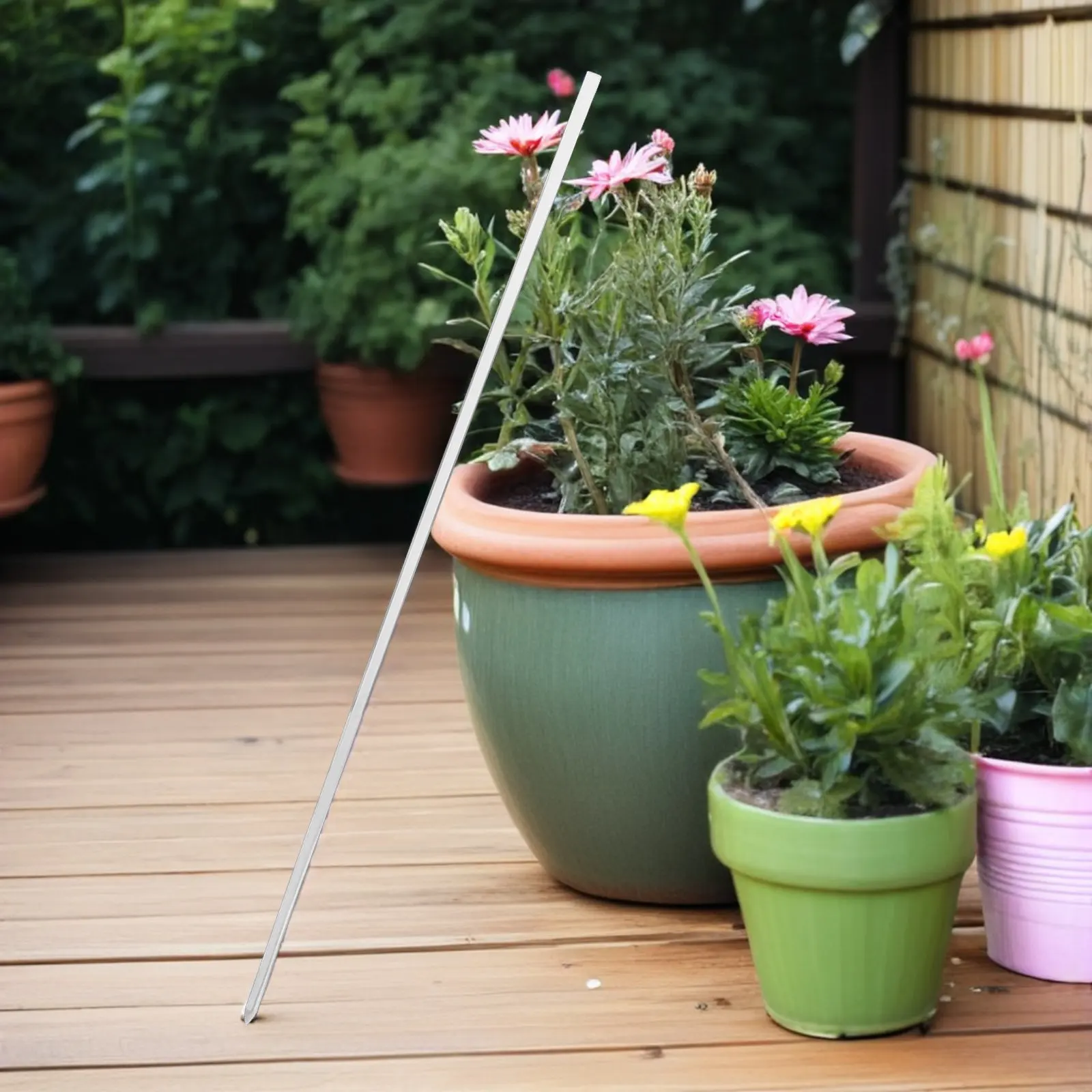 10 pcs Plant Garden Support Climbing Trellis Plants Indoor Halloween Christmas New Year Climbing Plant Support Stake Acrylic