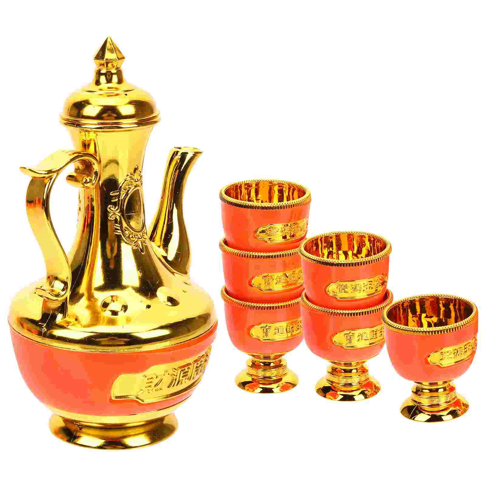 Pot for Buddha Altar Cup Worship Kettles Household Goblet Retro Decor