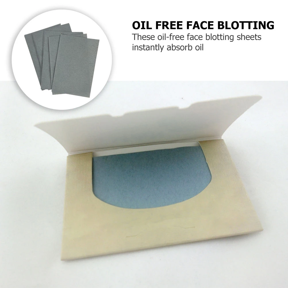 

200 Pcs Oil Absorbing Paper Facial Blotting Sheets for Oily Skin Control Tissue Normal Combination Nose T Zone