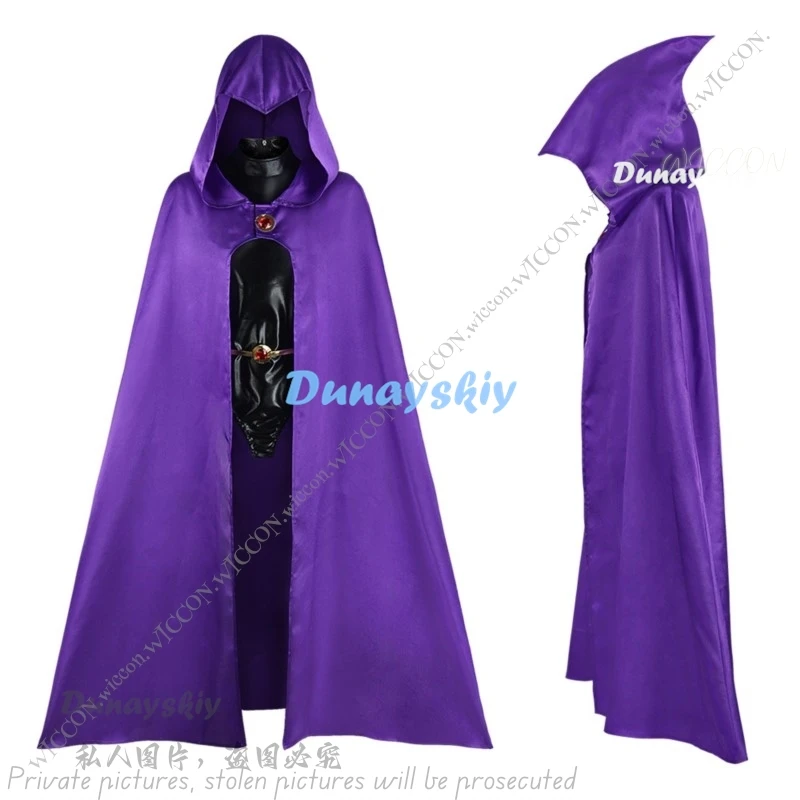 Raven Crow Boy Titan Cosplay Halloween Costume Cape Jumpsuit Cosplay Woman Man XS-XXXL Anime Cartoon Comic-Con Party Disguise