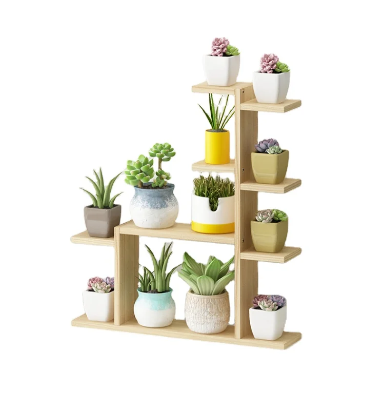 

Многоярусная (6, 7, 8 ярусов) современная европейская подставка для цветов, органайзер для цветочных горшков, полка-стеллаж для демонстрации, деревянная подставка для растений для использования в помещении