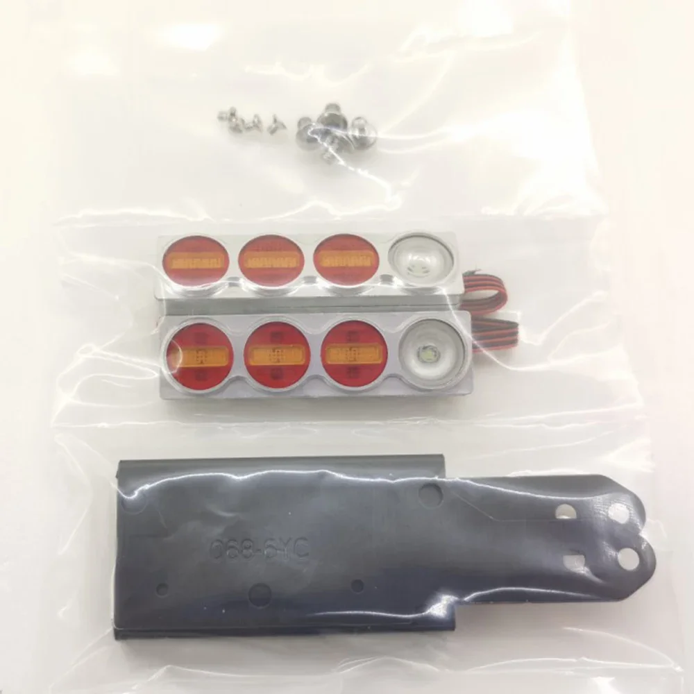 Voor 1/14 Tamiya RC Truck Auto Voor scania R620 Voor man 1851 3363 563 DIY Accessoire LED Modder Hoofd Achterlicht