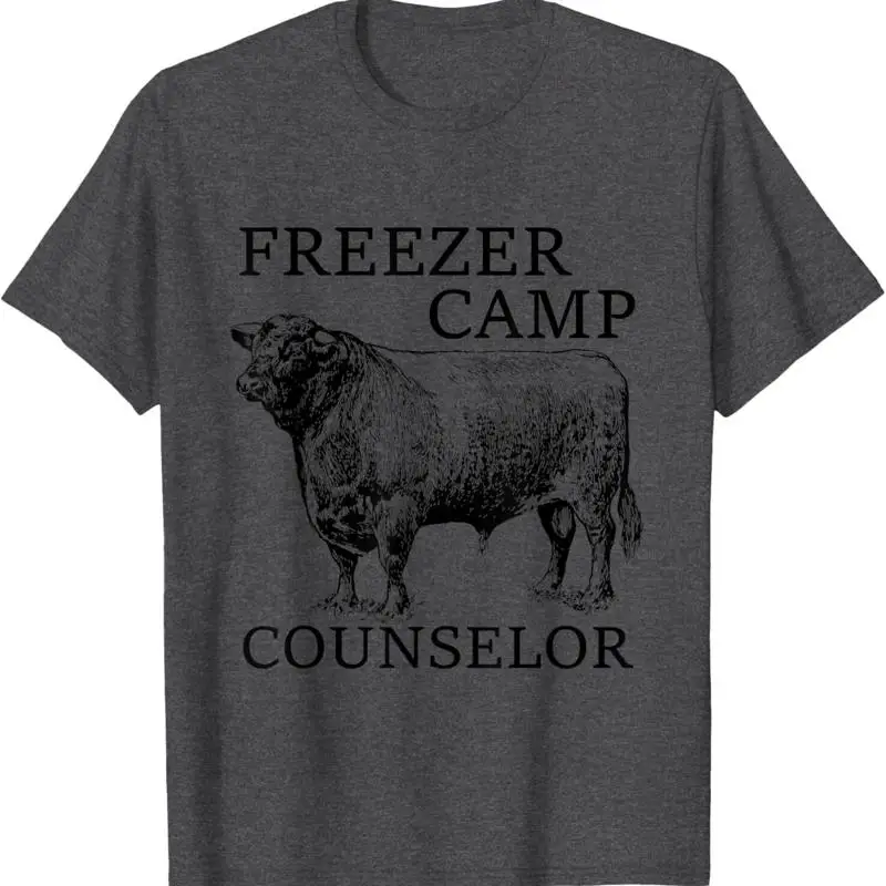 

Freezer Camp Steer Rancher Butcher Homestead T Shirt
