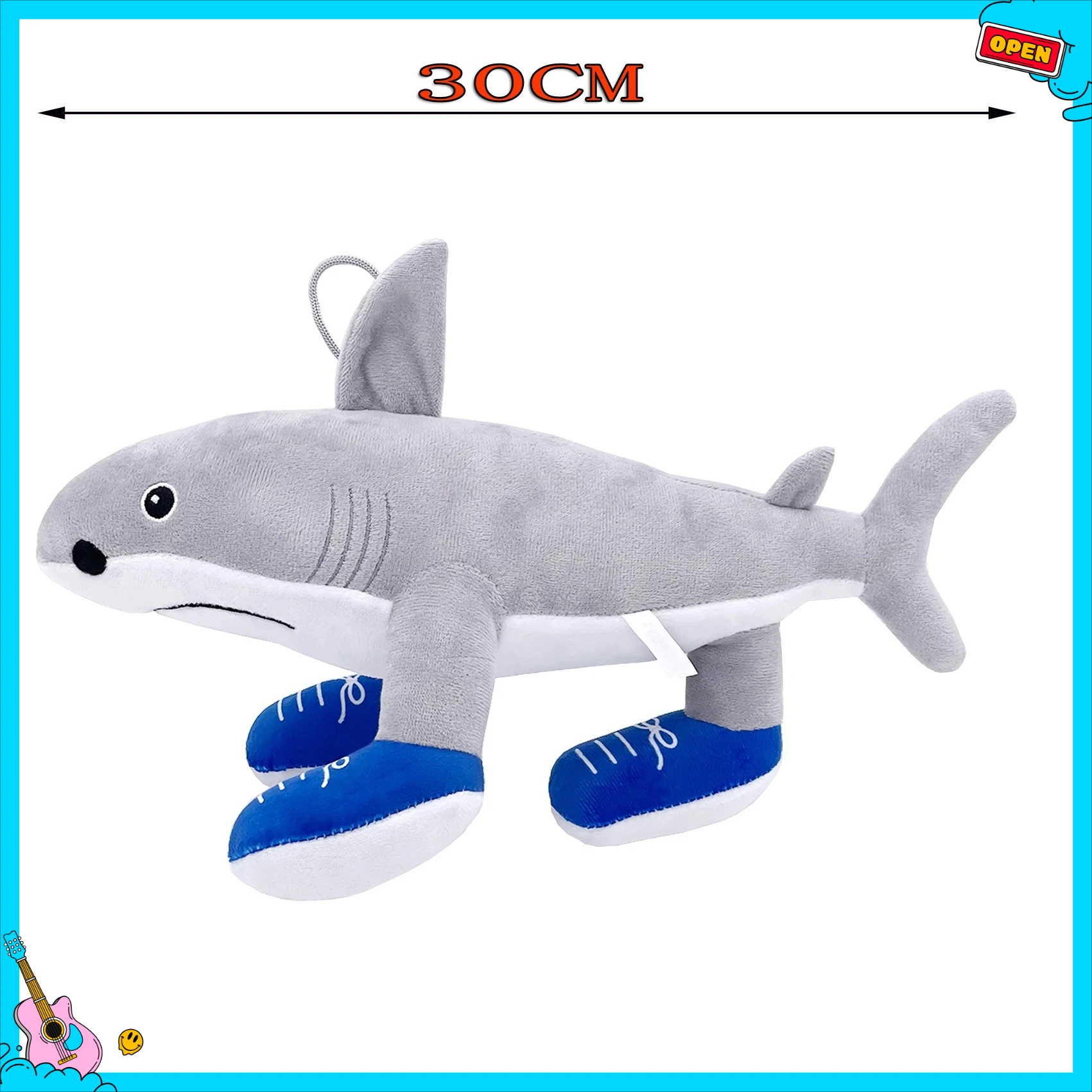 2025, neue Tralaolalo-Plüsch-Tungtung, italienisches Brainrot Al Tralaero Tralala-Plüschpuppe, gefülltes weiches Kissen