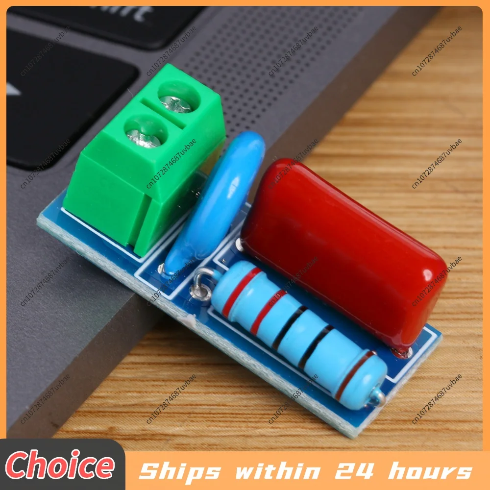 1-5pcs RC Absorption Circuit Module Relay Contact Protection Resistance Surge Module AC/DC 5V-400V Snubber Board