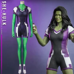 She Hulk Attorney at Law Cosplay Superhero Jennifer Susan Walters Costume Women Spandex Zentai Suits Halloween Costume Bodysuit