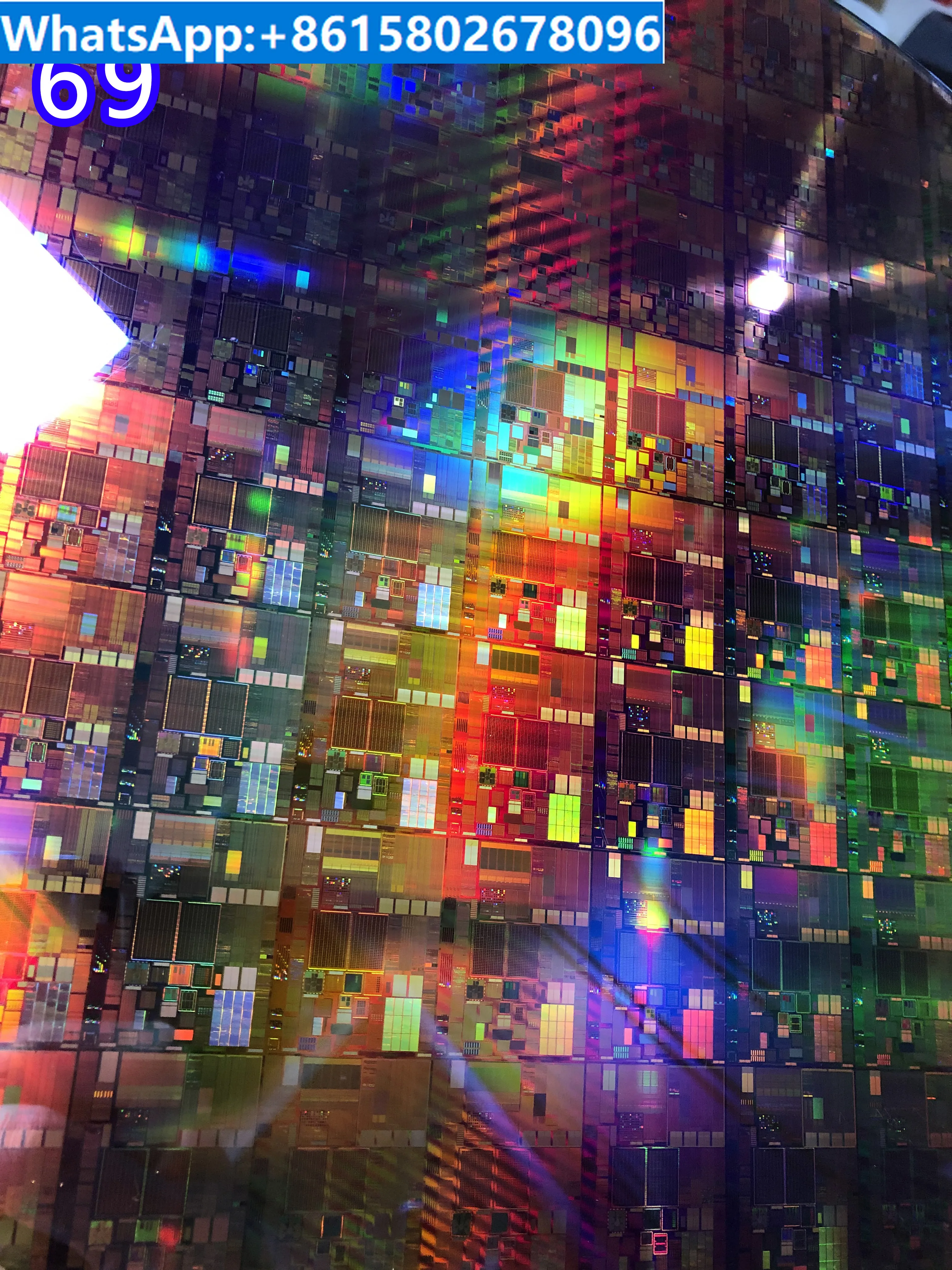 Oblea de silicona de 8 pulgadas, oblea ultra grande de 12 pulgadas