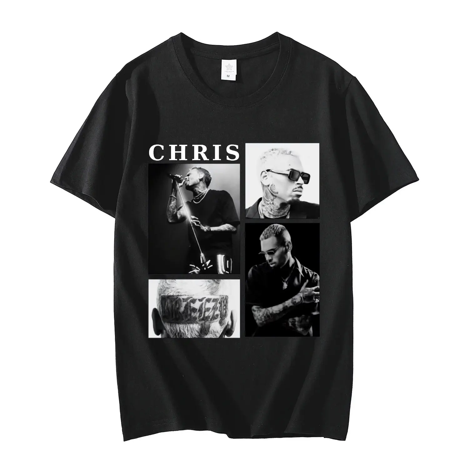 

Rapper Chris Brown Merch T-shirt Fashion Hip Hop Vintage Short Sleeve T Shirts Men Women Clothing High Quality Cotton T-shirts