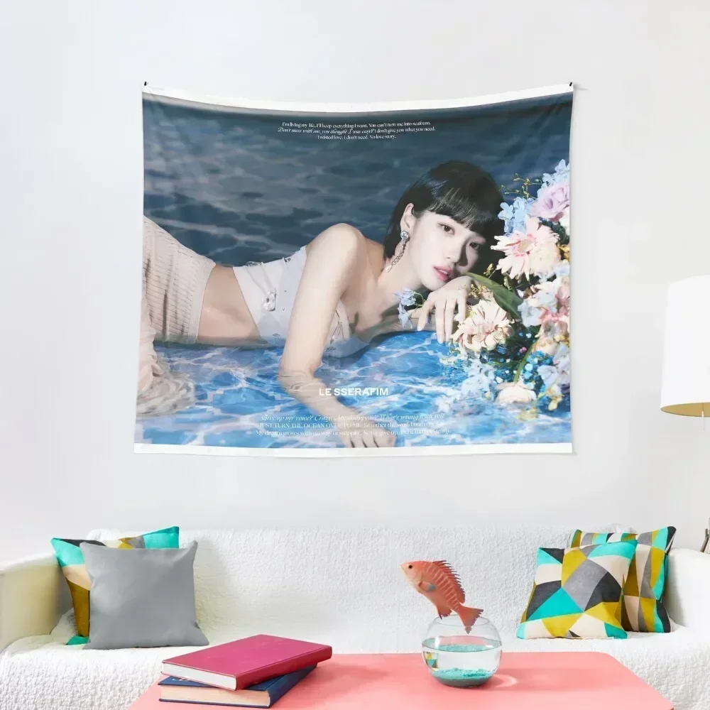

chaewon Tapestry Wall Hanging Wall Room Decor Cute Home Decor Aesthetic Tapestry