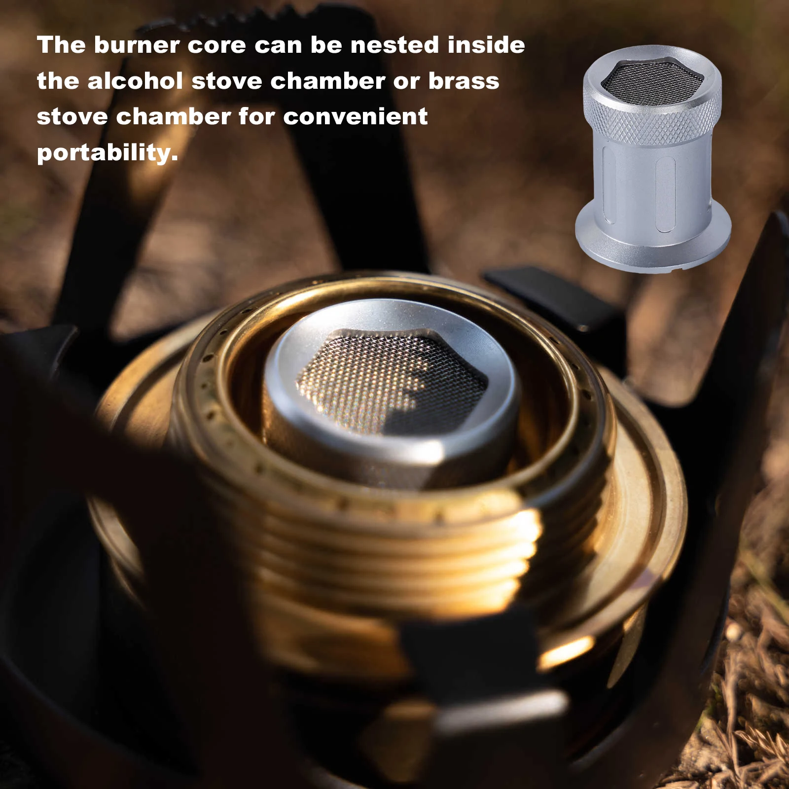 Camping Cooking Ring - Гибкие ветрозащитные кольца для спиртовых горелок,