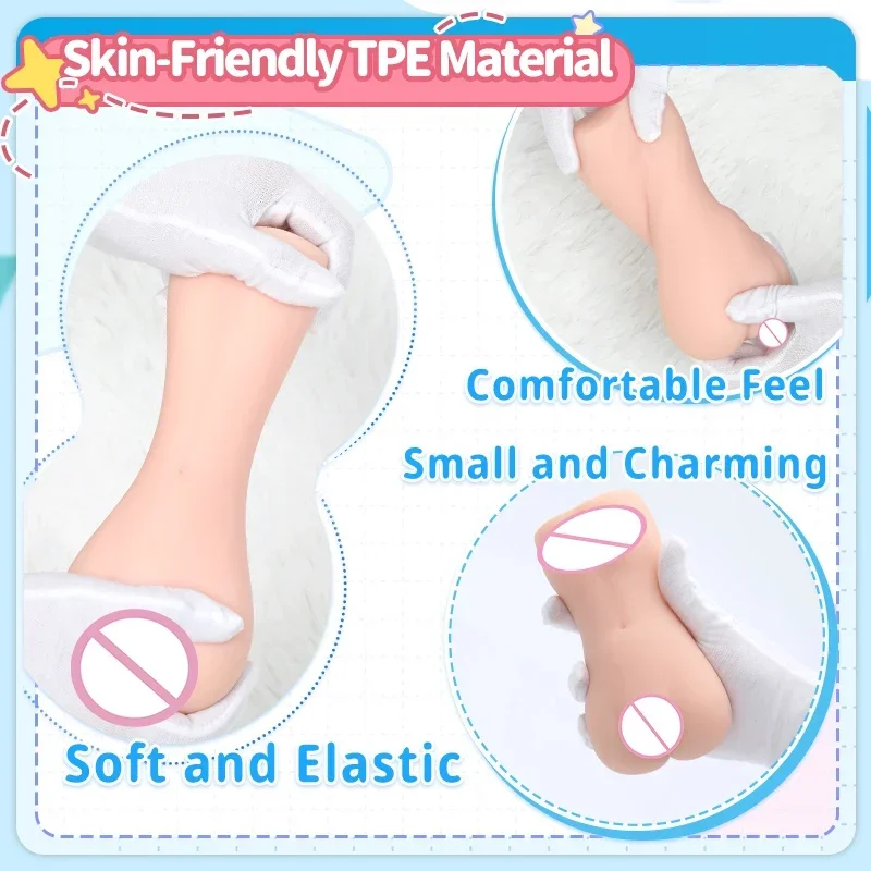 لعبة الجنس أنيمي الاستمناء للرجال المهبل الاصطناعي جيب دمية جنسية حقيقية الكبار الاستمناء اللعب مع كس ضيق Onahole #5