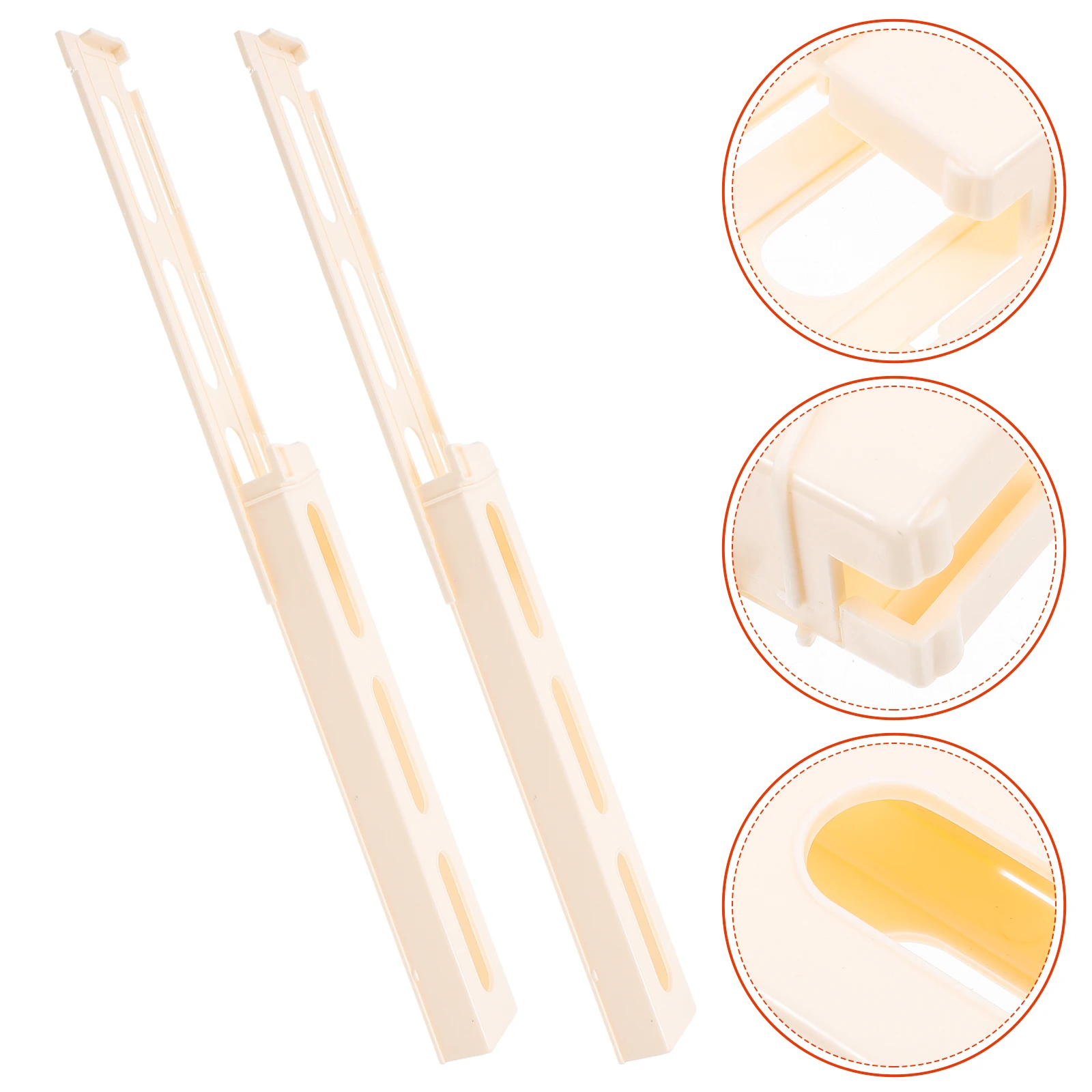 

2pcs Domino Train Clips Plastic Accessories Building Tracks Kids Toy Storage Box Domino Blocks Plaything Creative Design Stable