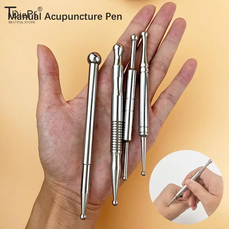 Pluma de acupuntura Manual, herramienta de masaje de piedra energética, masajeador de punto gatillo, palo para cara, cuerpo, relajación Facial,