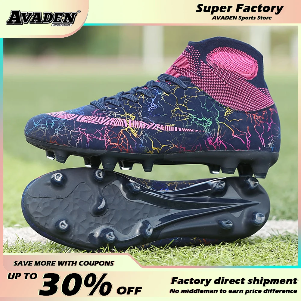 

2023 New Quality Football Field Boots AG/TF Indoor Soccer Boots Cleats Men's Sports Football Futsal Shoes Outdoor Training Shoe