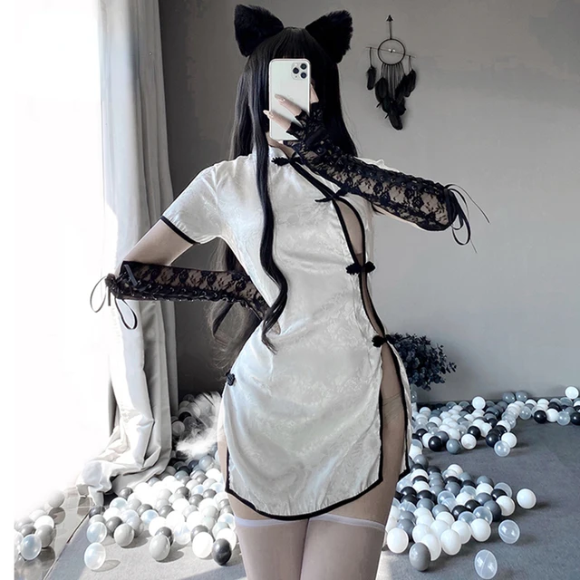 チャイナドレス チャイナ服 ナイトドレス セクシーコスプレ 新品 コスプレ衣装 大きいサイズ 3XL 4Lサイズ