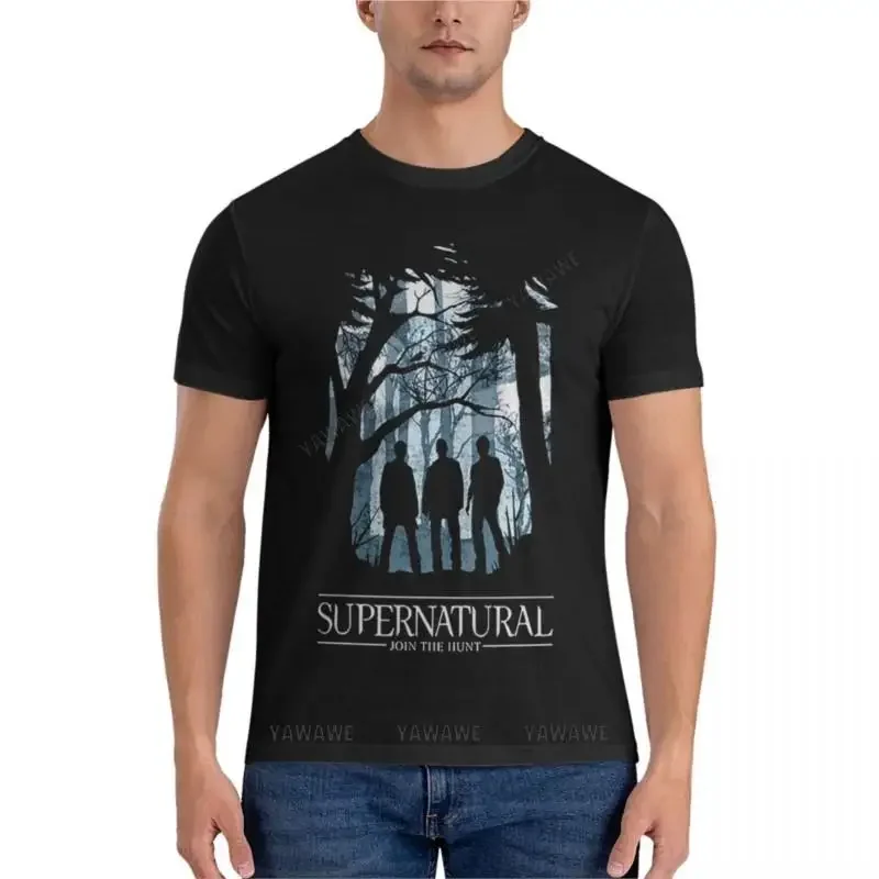 

Supernatural Join The Hunt Essential camiseta para hombre camiseta gráfica Camiseta corta para hombre