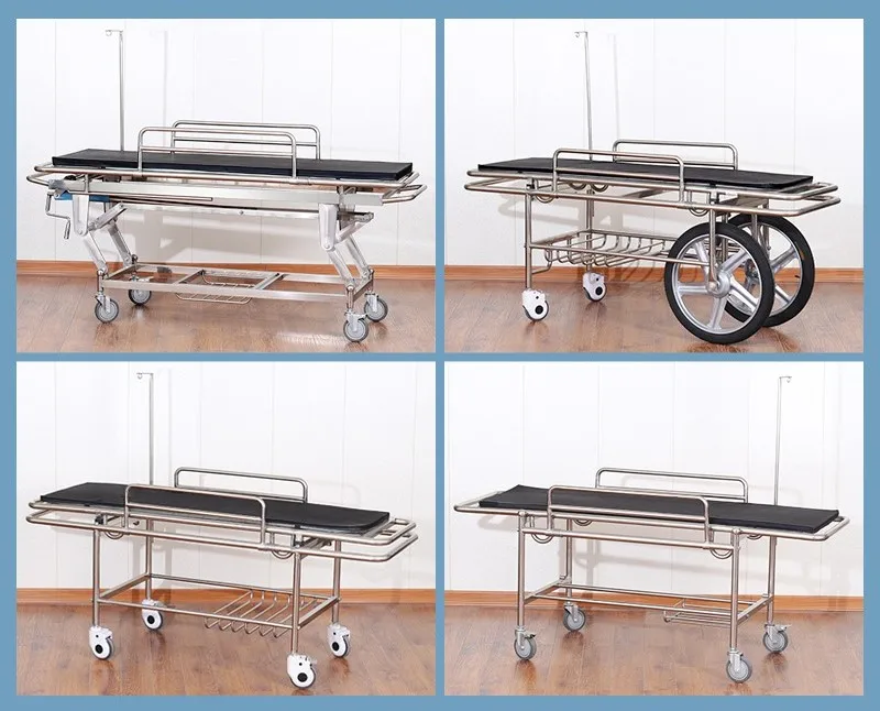 Medical Transport Table Patient Emergency Transfer Stretcher Bed Hospital Stretcher