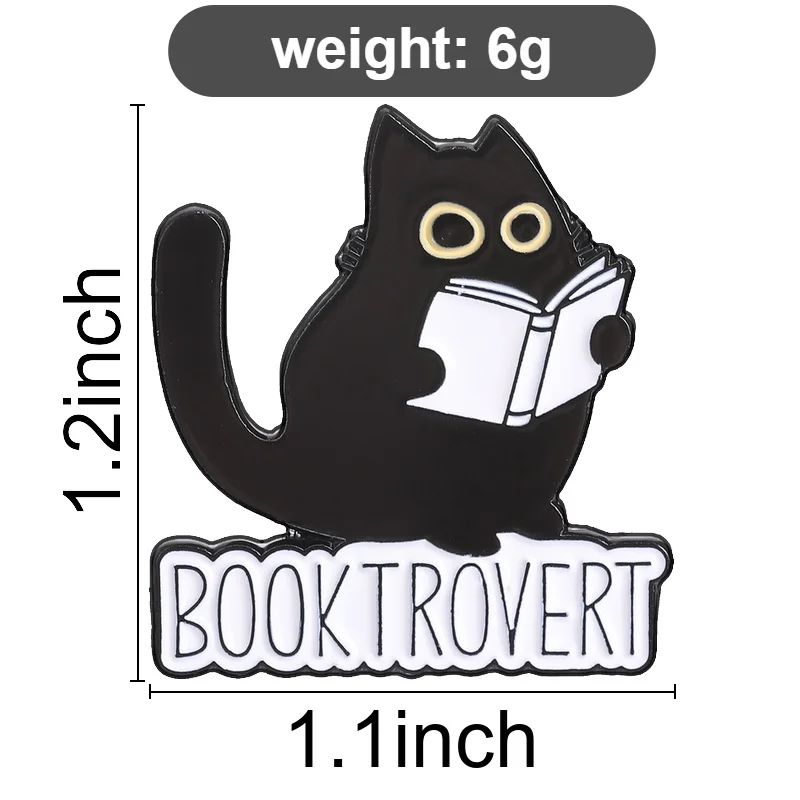 16 Tier-Sammlungs-Emaille-Pins: Liebesbär, Entlein, Wolf, Schaf, Brosche, Buch, Katze, Affe, Frosch, Abzeichen, süßer Schmuck, Geschenk – Detail 14