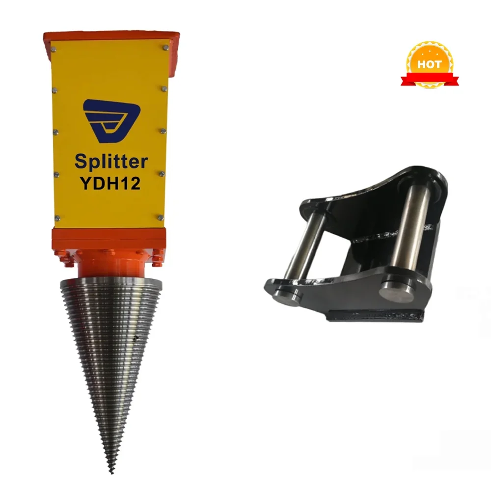 New Design KINGER Wood Splitter Screw and Logs Use Log Splitter Screw Cone