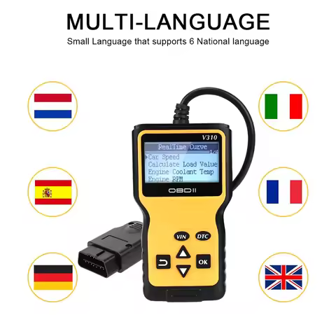 V310 Digital Display OBD2 Code Reader — best screen-equipped reader