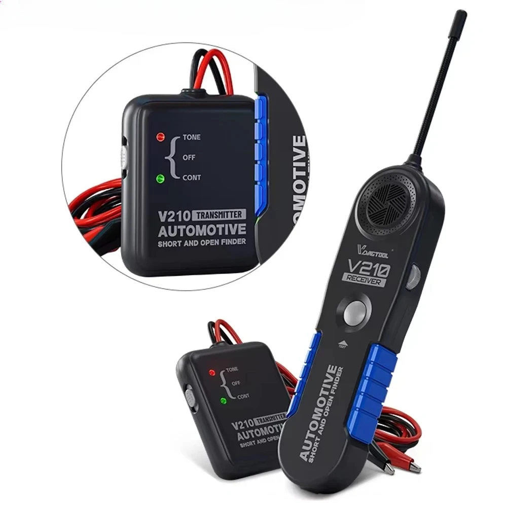 2026 V210 Automotive Circuit Tester Car Repair Cable Circuit Wire Tracker Tracers 6-42V Short Open Finder Checker
