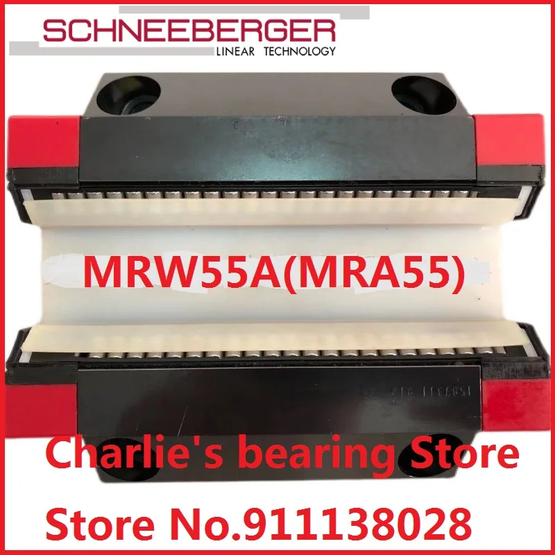1pc 100% brand new original genuine SCHNEEBERGER Roller-MONORAIL block MRW55A(MRA55)