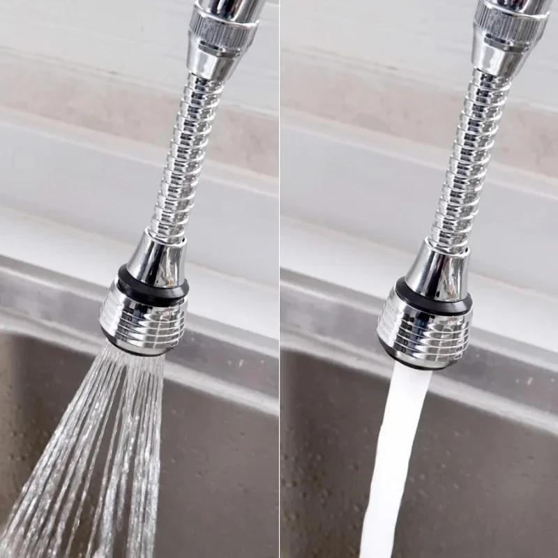 

Dual Mode Adjustable For Kitchen 360 Degree Rotation Water Tap Nozzle Extended Extension Water Saving Bubbler Shower Diffuser