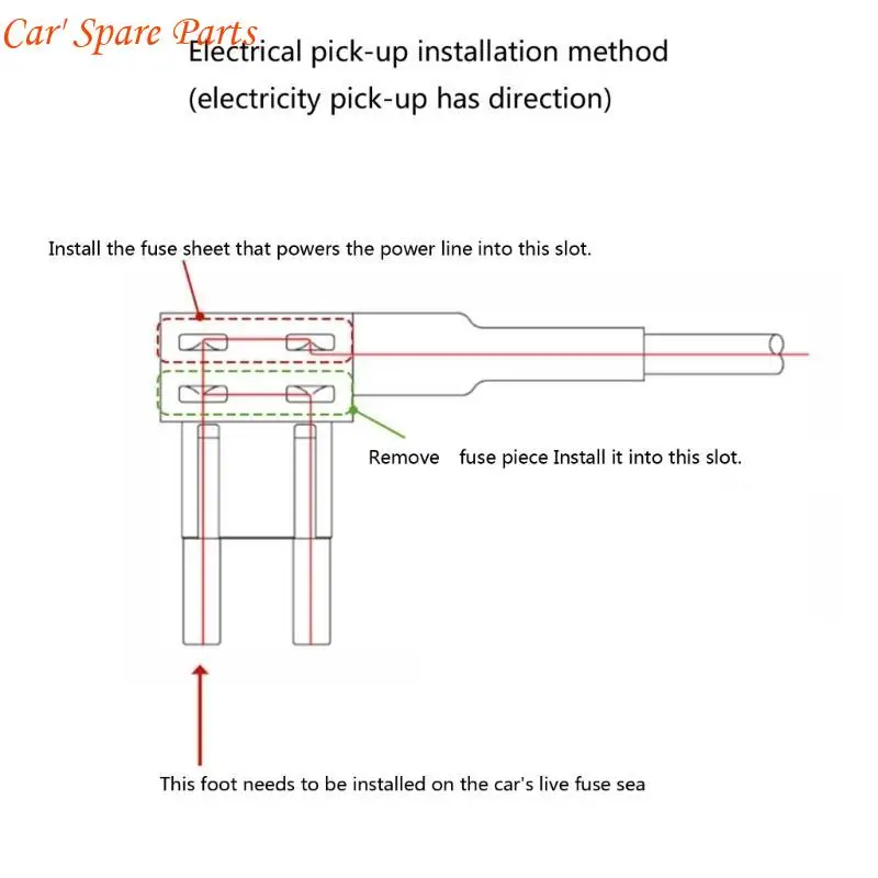Y4UA Type C Hard Wire Cable Suitable for Dashcam Navigation with System Ensures Continuous Surveillances