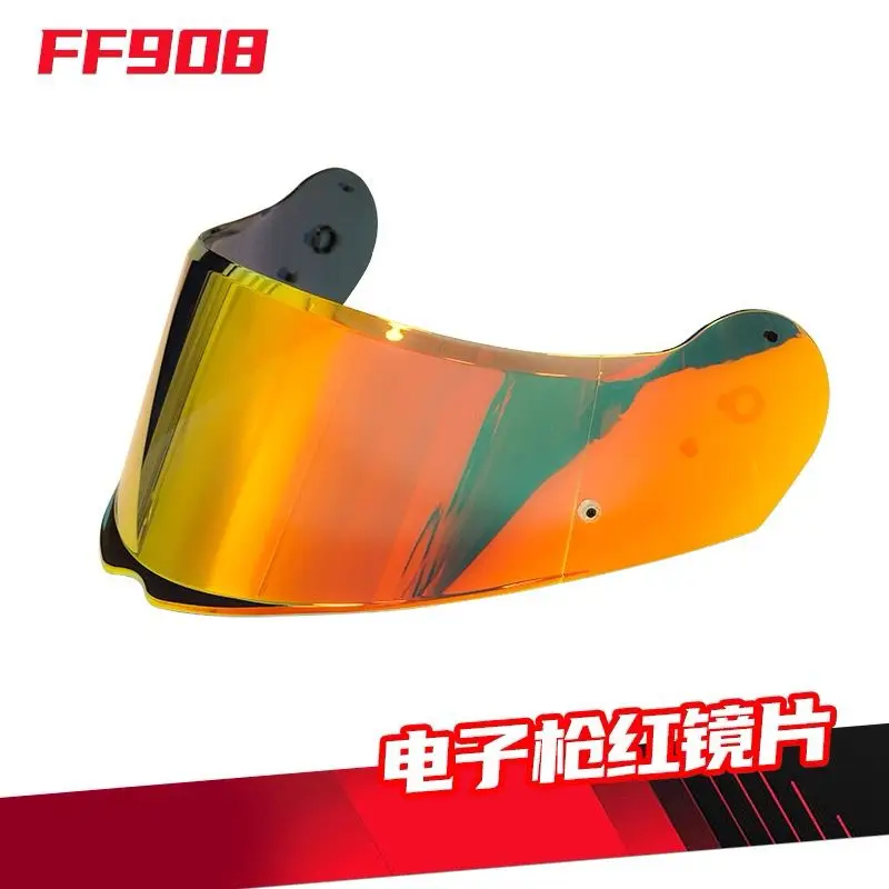 

Оригинальные козырьки LS2 FF908 Strobe II, анфас, мотоциклетный шлем, сменные линзы, черный идиум, серебряная основа козырька