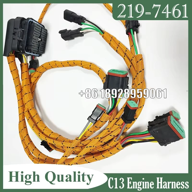 C13 Engine Wiring Harness 2197461 385-2664 219-7461 for Caterpillar 345D E349D Excavator wiring cable Parts