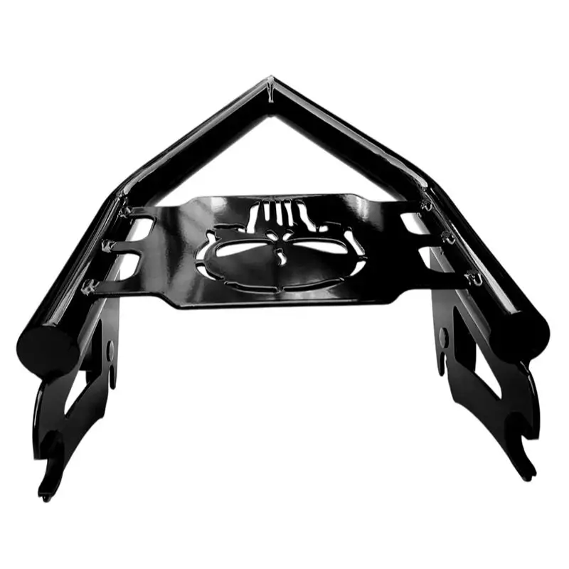 

Gloss black & Chrome Detachable Luggage Rack fit for 2009-2024 Harley Touring Street Glide Road King Road Glide Electra Glide