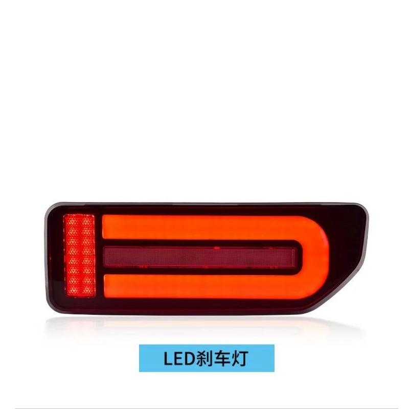 1 زوج سيارة الذيل مصباح LED عاكس ضوء الفرامل لسوزوكي جيمي JB64 JB74 2018-2024 الضوء الخلفي الخلفي وقوف السيارات بدوره إشارة