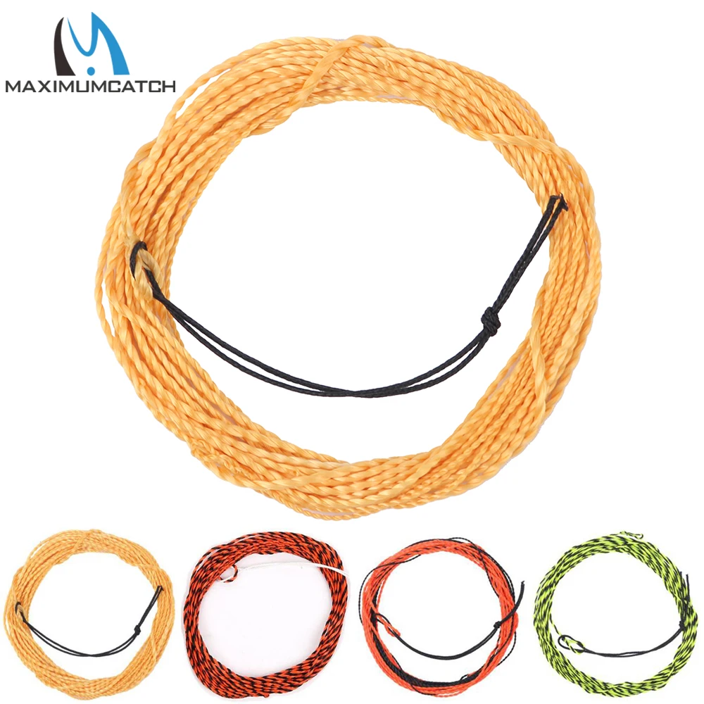 Maxcatch 17LB Tenkara Fly Fishing Line 11ft/12ft/13ft (3.3m/3.6m/3.9m) Braided Line for Trout, Freshwater