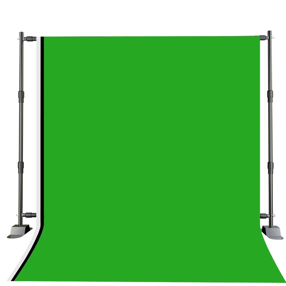 

Double-Crossbar Backdrop Background Stand Frame Support System For Photography Photo Studio Video Muslin Green Screen