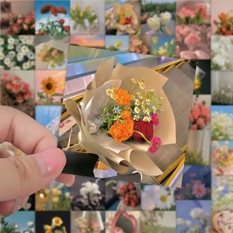 Flowers Stickers Graffiti Stickers  DIY Notebook Phone Case Skateboard Decoration Stickers Decals Stickers Kids Toy