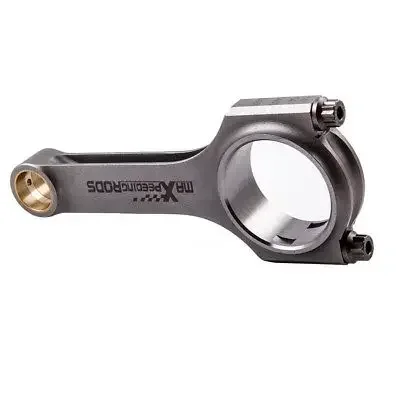 2x قضبان توصيل + ARP 2000 مسامير مزورة 4340 كروم مولي جودة الصلب H-Beam مجموعة لشركة فيات 500 130 مللي متر #2