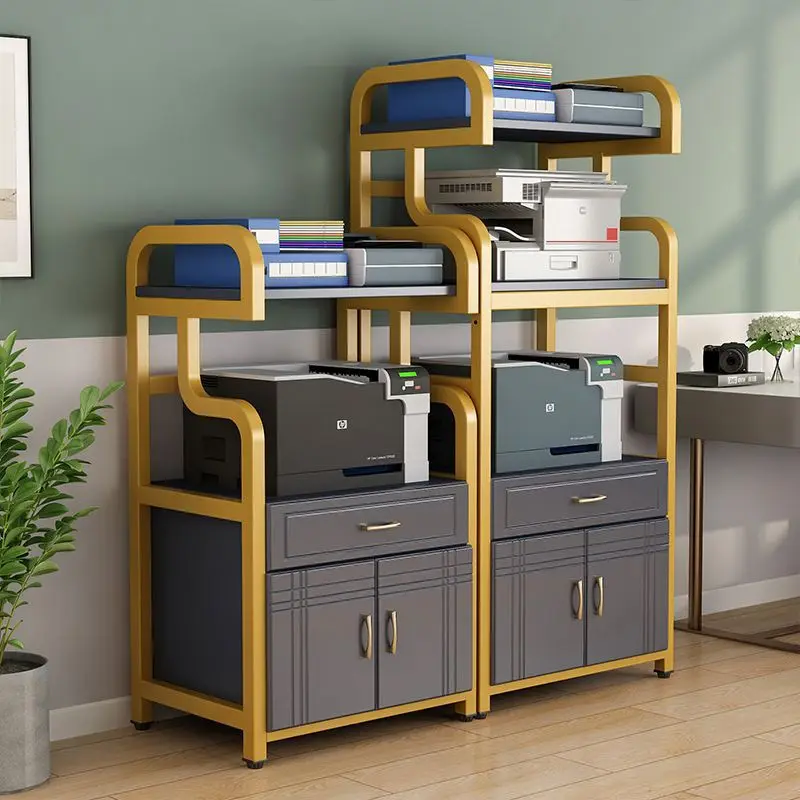 Printer shelf Multi-layer storage Simple modern mobile floor-to-ceiling office