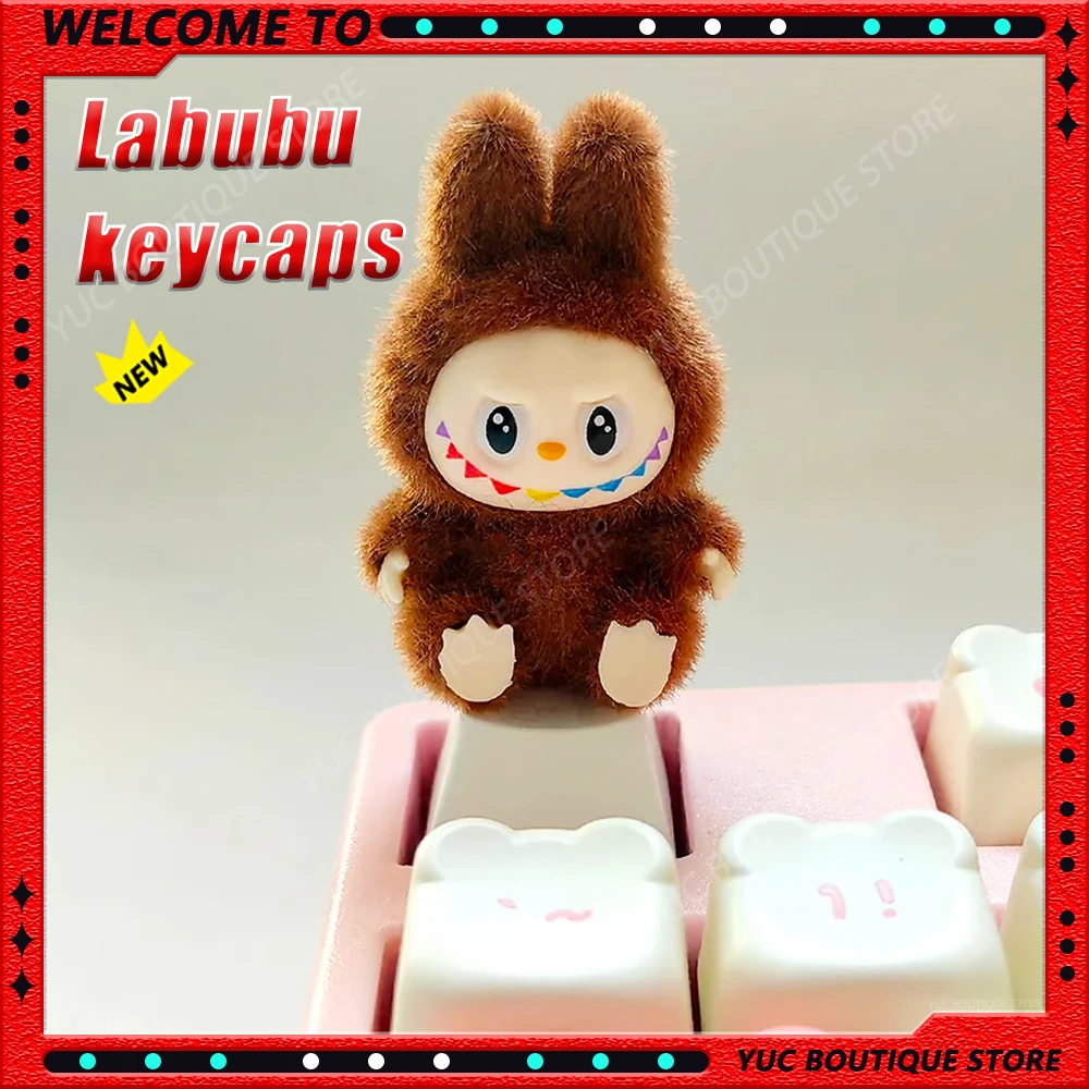 

Magnetic Axis Keyboard Anime Keycaps Labubu Theme Cherry Mechanical Keyboard Custom Resin Cute Keycaps Gaming Keyboard Gift