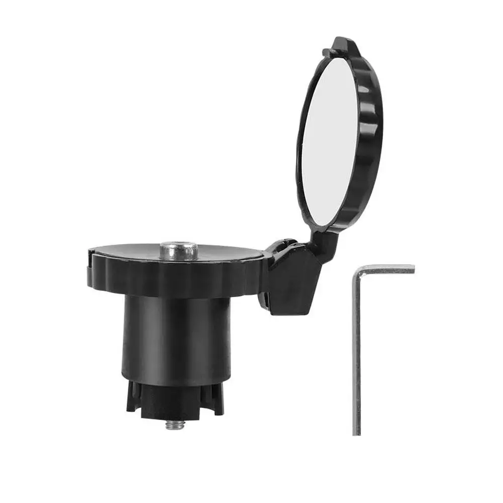 AliExpress jaysuing Bicycle Handlebar Rearview Mirror 360° Rotating Convex Acrylic Mirror Cycling Safety Accessory for Mountain Road Bike Clear Wide